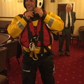 Damien Grimley in his full Hornsea Inshore Rescue gear