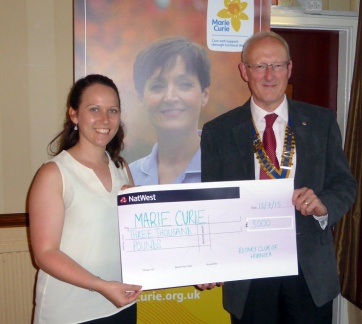 Natalie Atherley, Community Fund Raiser from Marie Curie