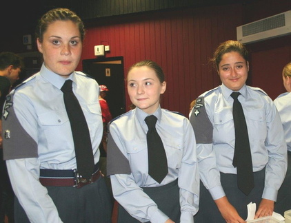 Air Cadets helping at the Proms