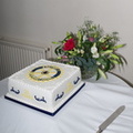 Siver Anniversary Cake