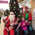 It’s not everyday you get to go and visit Santa when Grandad is on Elf duty!